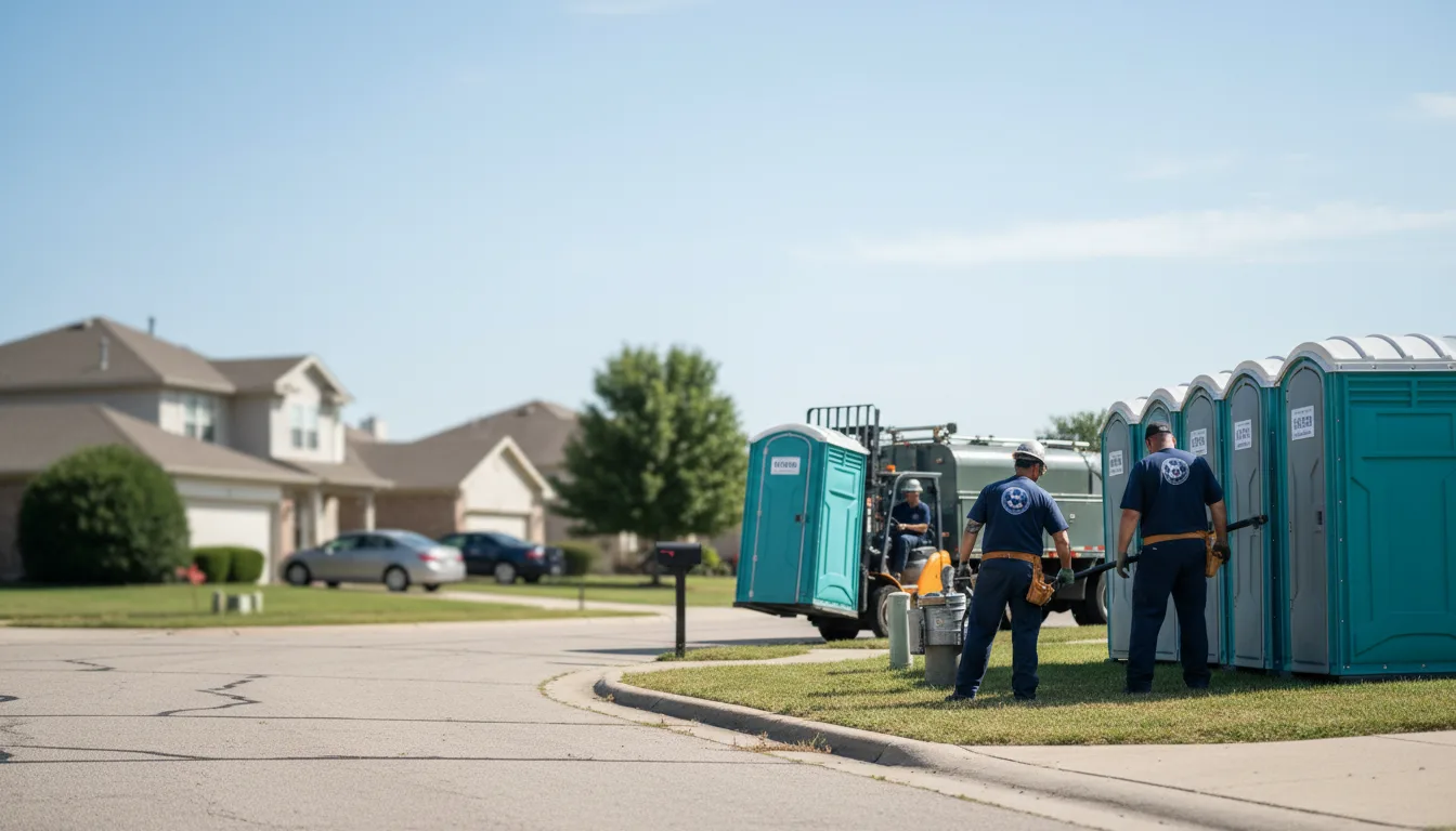 Porta Potty Rental in Leslie, WV near me